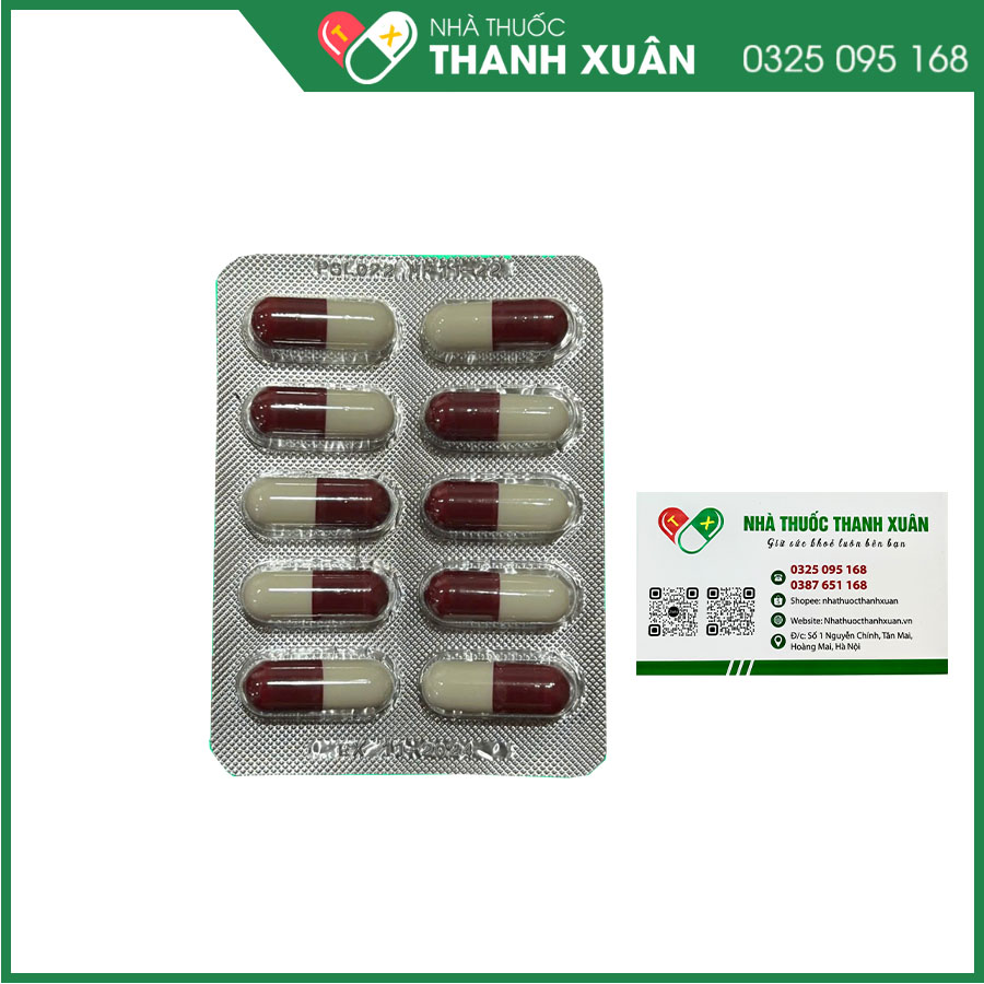 Moxilen 500mg điều trị nhiễm khuẩn hô hấp, nhiễm khuẩn huyết, nhiễm khuẩn da, viêm bàng quang, viêm niệu đạo